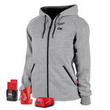 Milwaukee 336G-21 M12 Women's Heated Hoodie Kit Gray