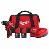 Milwaukee 3401-22 M12 Subcompact Brushless 3/8" Drill/Driver Kit