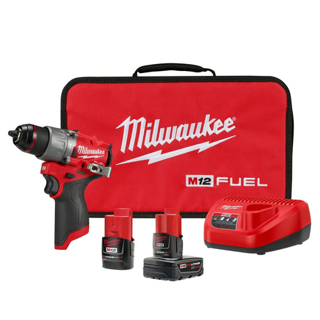 Milwaukee 3404-22 M12 FUEL 1/2" Hammer Drill/Driver Kit