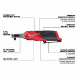 Milwaukee 3424-23 M12 FUEL 3-Tool Combo Kit - 3