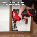 Milwaukee 3450-22 M12 Subcompact Brushless 1/4" Hex Impact Driver Kit - 6