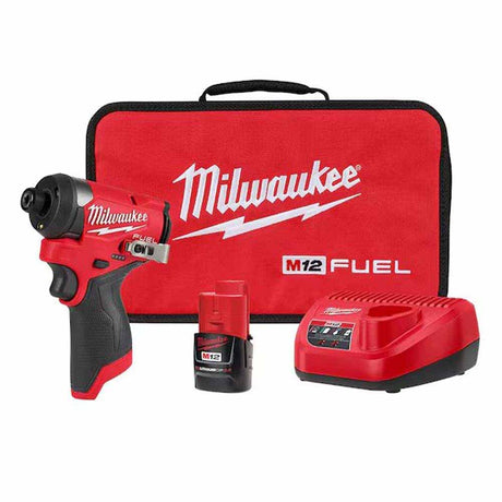 Milwaukee 3453-21 M12 FUEL Impact Driver 1 Battery Kit