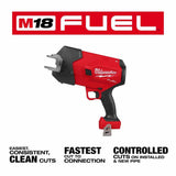 Milwaukee 3469-20 M18 FUEL ½”-1” Steel Pipe Cutter - 6