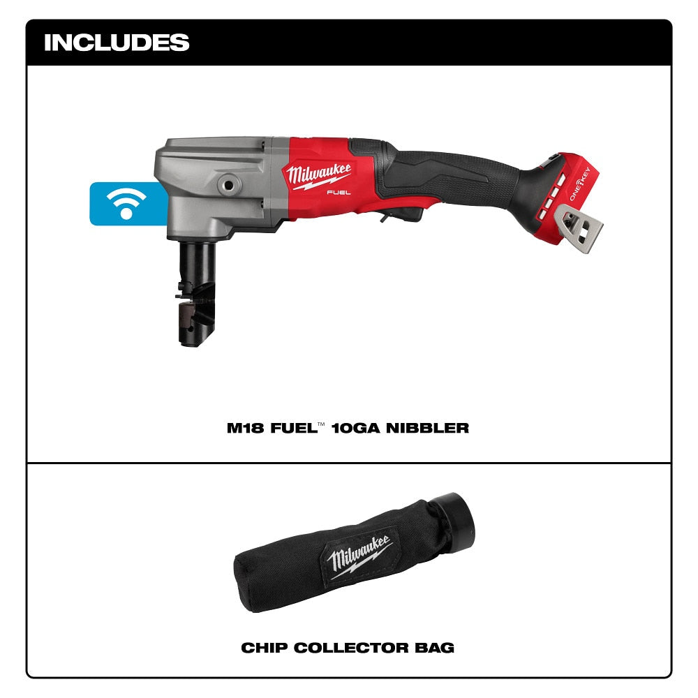 Milwaukee 3476-20 M18 FUEL 10 Gauge Nibbler - 3