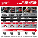 Milwaukee 3476-20 M18 FUEL 10 Gauge Nibbler - 8
