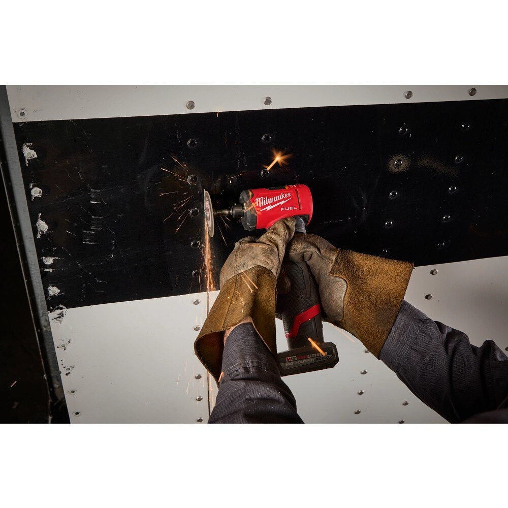 Milwaukee 3485-20 M12 FUEL 1/4" Right Angle Die Grinder - 11