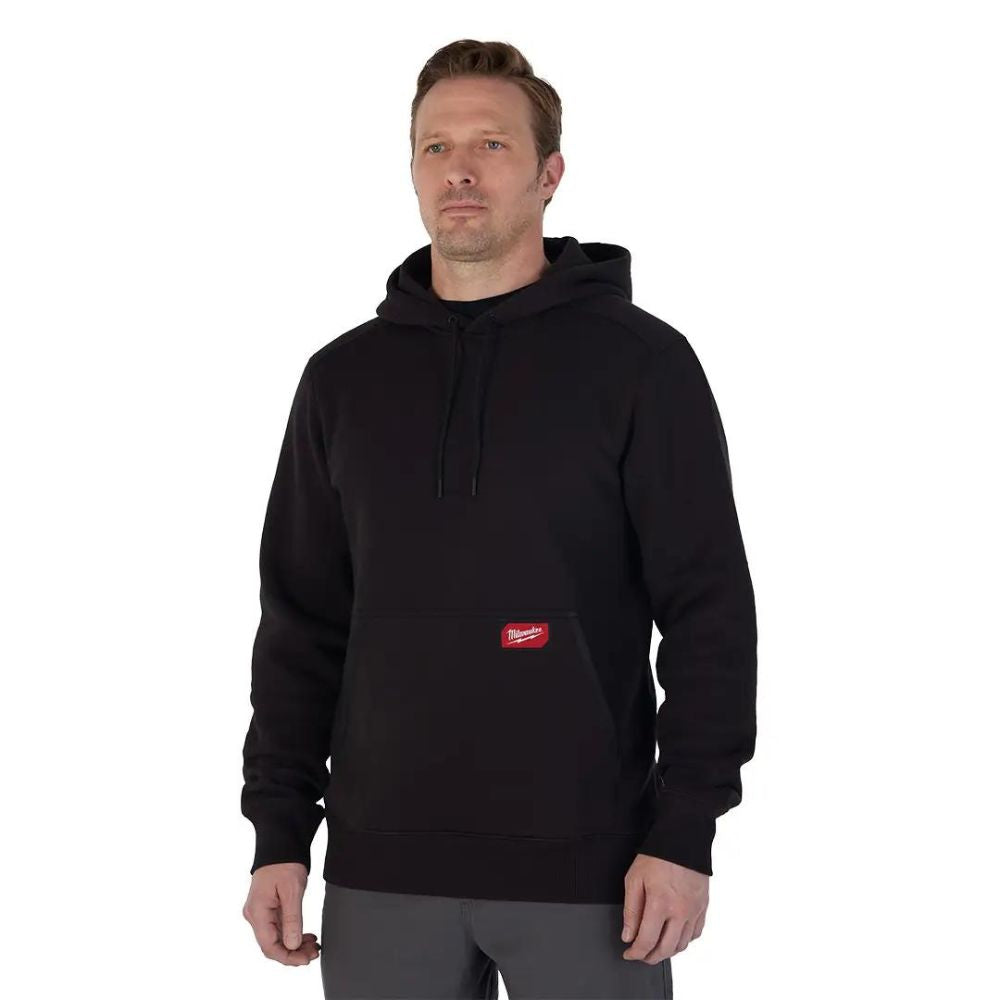 Milwaukee 351B-2X Midweight Pullover Hoodie Black 2X - 3