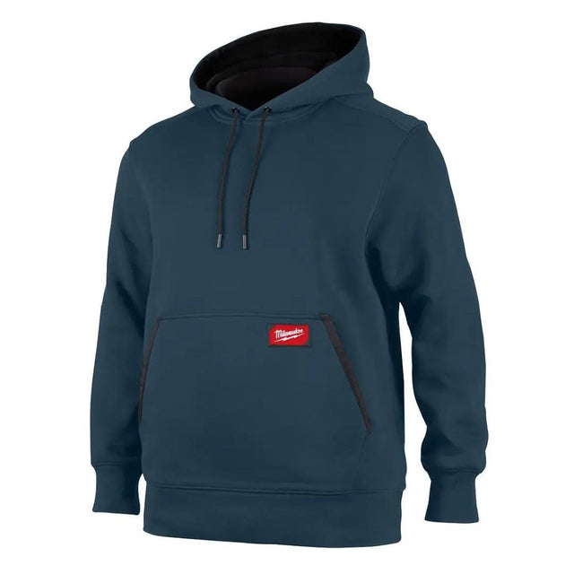 Milwaukee 351BL-2X Midweight Pullover Hoodie Blue 2X