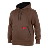 Milwaukee 351BR-M Midweight Pullover Hoodie Brown M