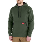 Milwaukee 351E-2X Freeflex Midweight Pullover Hoodie Green Size 2X - 7