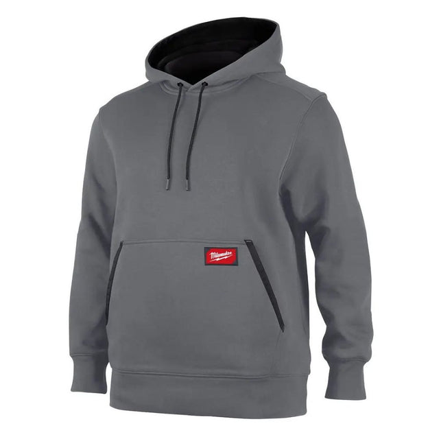 Milwaukee 351G-2X Midweight Pullover Hoodie Gray 2X