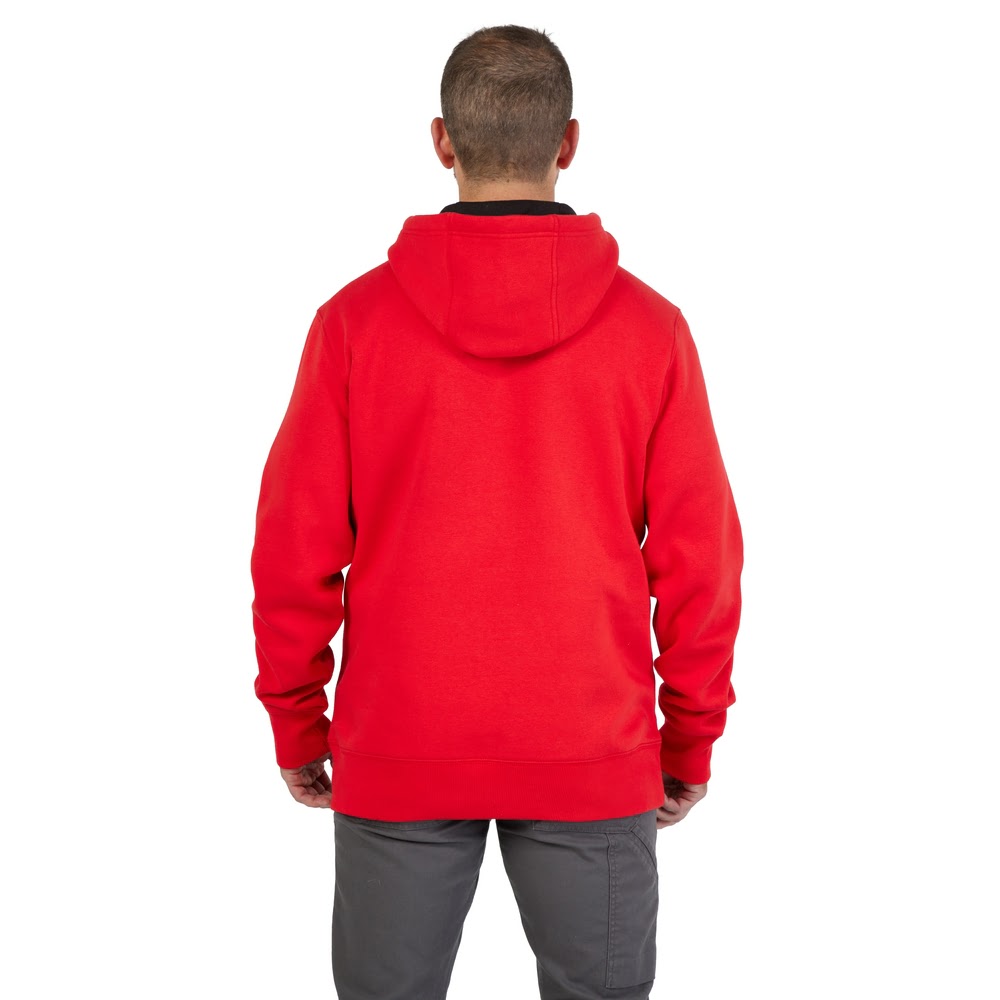 Milwaukee 352R Midweight Pullover Hoodie - Logo Red - 6