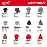 Milwaukee 352R Midweight Pullover Hoodie - Logo Red - 8