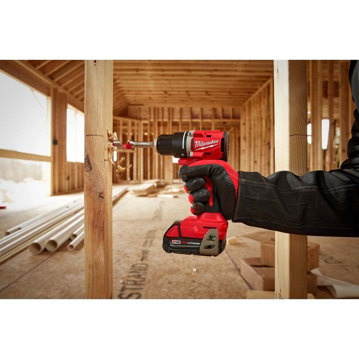 Milwaukee 3601-21CT M18 18V Compact Brushless 1/2" Drill Driver Kit 5.7" Length (Kit) - 6