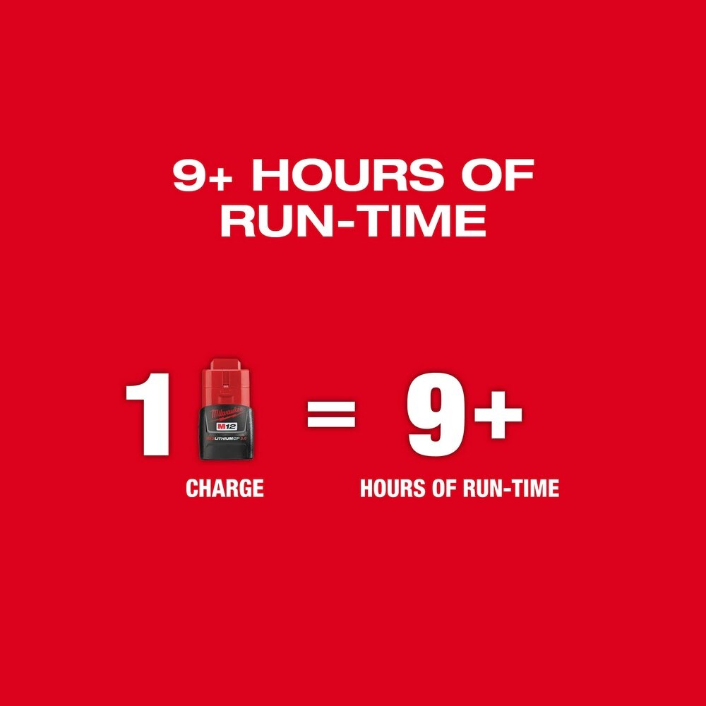 Milwaukee 3624-21 M12 Green Cross Line & 4-Points Laser Kit - 9