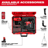 Milwaukee 3624-21 M12 Green Cross Line & 4-Points Laser Kit - 10