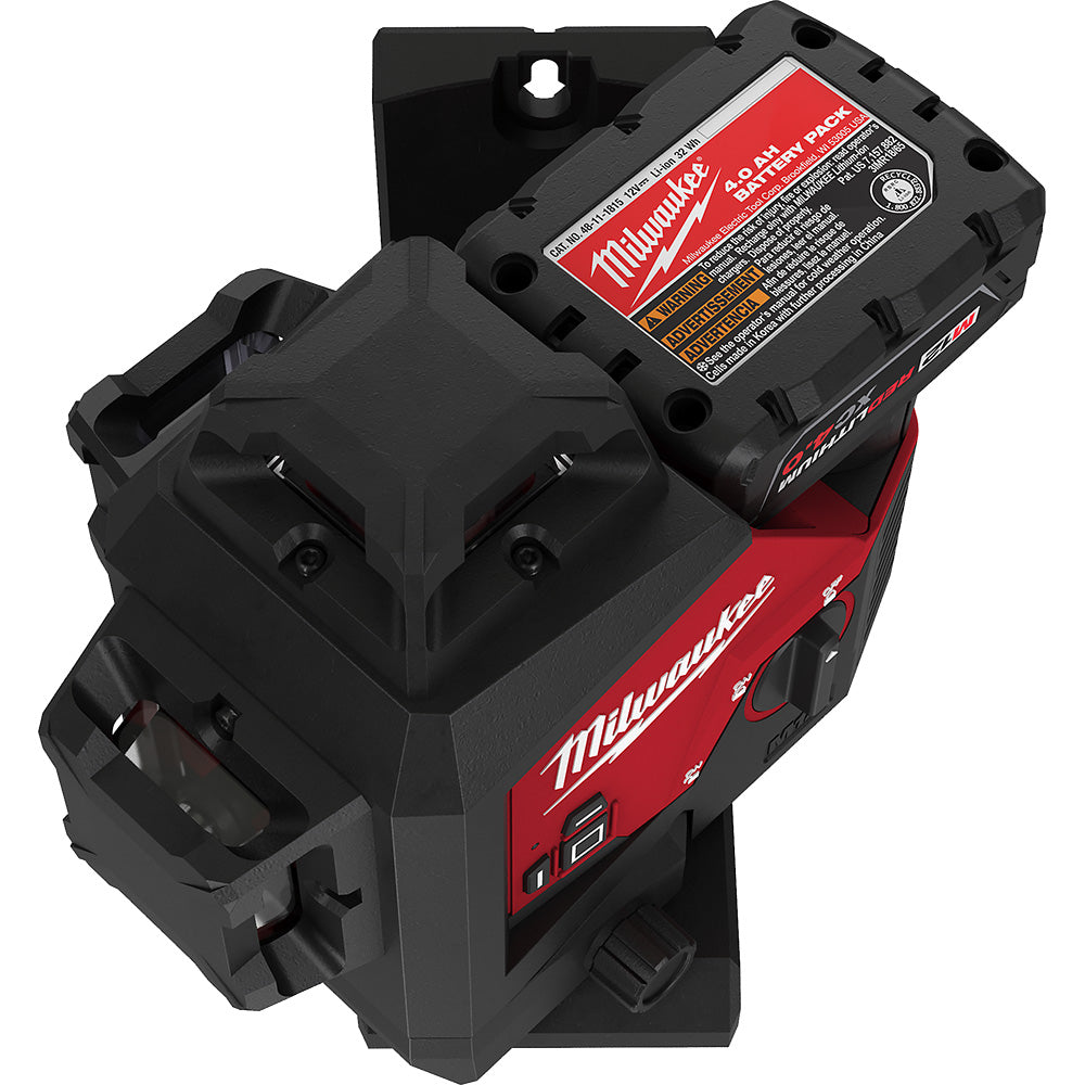 Milwaukee 3632-21 M12™ Green 360° 3-Plane Laser Kit - 3