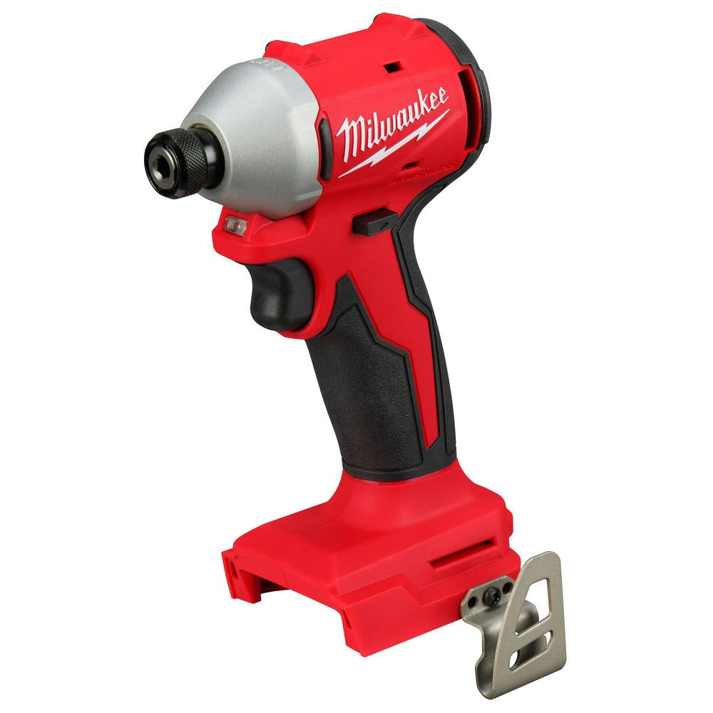 Milwaukee 3650-21P M18 Compact Brushless 1/4" Hex Impact Driver Kit - 6