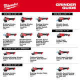 Milwaukee 3670-20 M18 FUEL 4-1/2"-6" Braking Grinder, Paddle Switch - 9