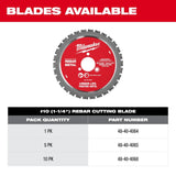 Milwaukee 3675-20 M18 FUEL #10 (1-1/4") Rebar Cutter - 13