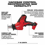 Milwaukee 3693-24CX M18 4-Tool Combo Kit - 11