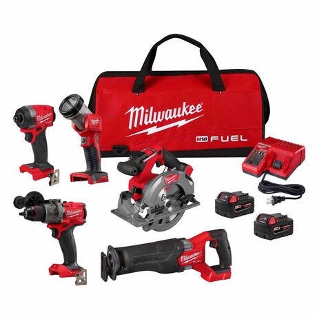 Milwaukee 3697-25 M18 FUEL 5-Tool Combo Kit