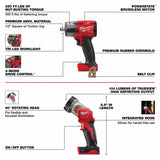 Milwaukee 3697-27 M18 Fuel 7-Tool Combo Kit - 11