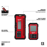 Milwaukee 3704-21T M18 Red Exterior Dual Slope Rotary Laser Level Kit w/ Receiver, Remote, Grade Rod & Tripod - 3