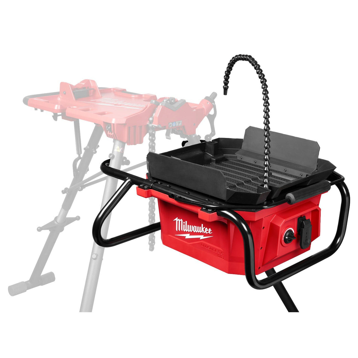 Milwaukee 3874-20 M18 Brushless Pipe Threading Oiler with Self Contained Basin for Cleaner Pipe Threading - 13