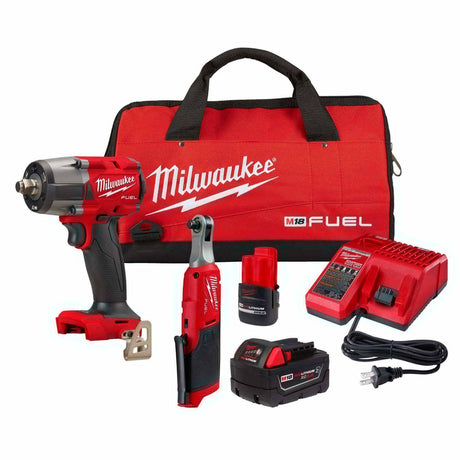 Milwaukee 3890-22 M18 Fuel & M12 Fuel 2-Tool Combo Kit