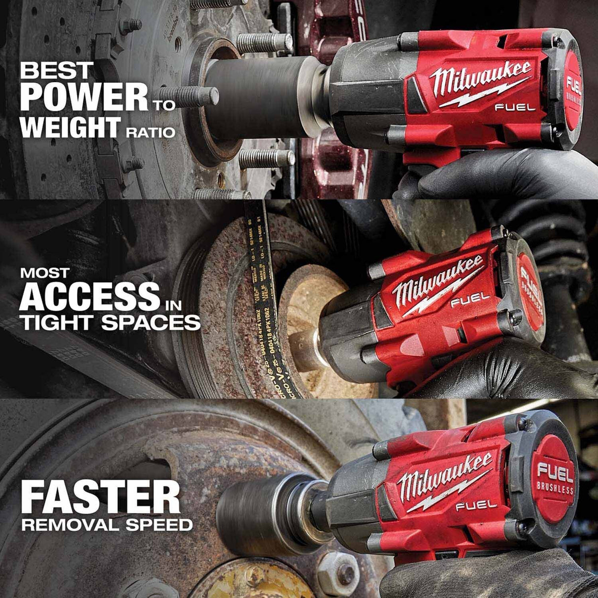 Milwaukee 3890-22 M18 Fuel & M12 Fuel 2-Tool Combo Kit - 5