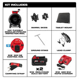 Milwaukee 3972-22 M18 100' Flexible Modular Pipeline Inspection System - 3