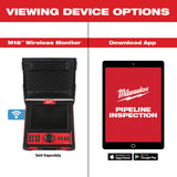 Milwaukee 3972-22 M18 100' Flexible Modular Pipeline Inspection System - 10