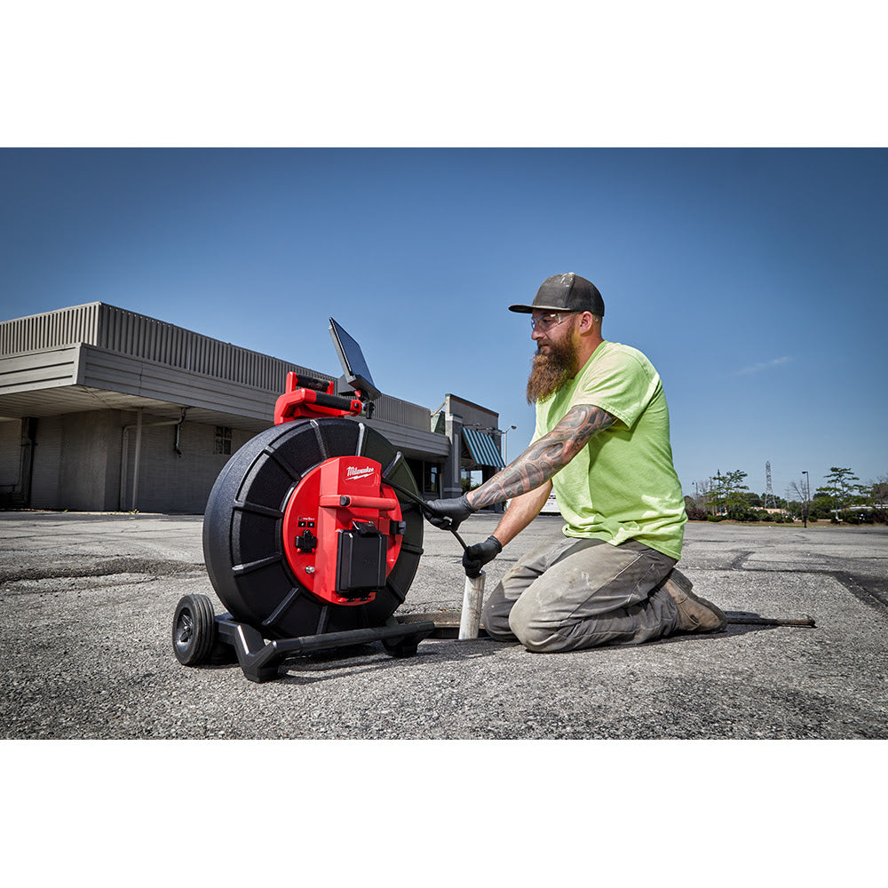 Milwaukee 3974-20 200' Stiff Modular Pipeline Inspection Reel - 8