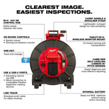 Milwaukee 3974-22 M18 200' Stiff Modular Pipeline Inspection System - 4