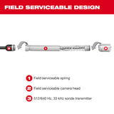 Milwaukee 3975-22 M18 200' Mid-Stiff Modular Pipeline Inspection System - 9