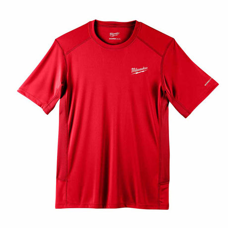 Milwaukee 414R WORKSKIN Lightweight Performance Shirt - Short Sleeve - Red