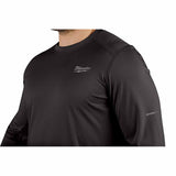 Milwaukee 415B WORKSKIN Lightweight Performance Shirt - Long Sleeve - Black - 2