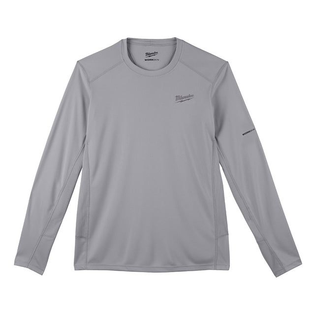 Milwaukee 415G-2X WORKSKIN Lightweight Performance Long Sleeve Shirt- Gray, 2X