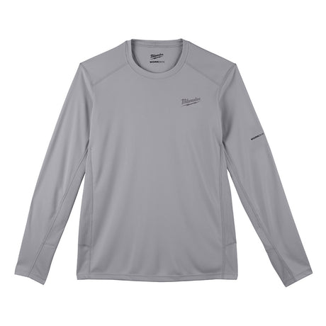 Milwaukee 415G-3X WORKSKIN Lightweight Performance Long Sleeve Shirt- Gray, 3X