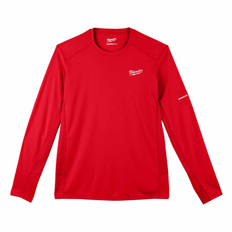 Milwaukee 415R WORKSKIN Lightweight Performance Shirt - Long Sleeve - Red