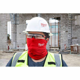 Milwaukee 423R MULTI-FUNCTIONAL NECK GAITER - RED - 3