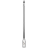 Milwaukee 45-34-1063 1/4" Drive T15 Long TORX Bit Socket with 6 in. Reach and Anti-Roll Wrench-Ready Sides