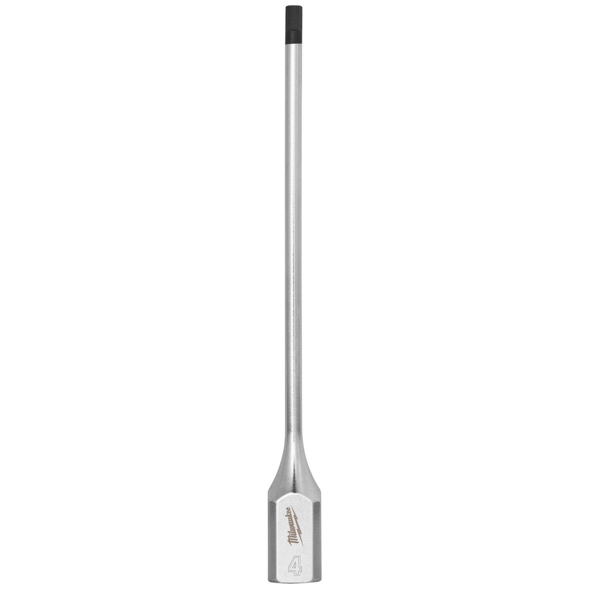 Milwaukee 45-34-1082 3/8 Inch Drive 4mm Long Hex Bit Socket with Four Flat Sides and 6 Inch Reach