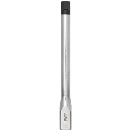 Milwaukee 45-34-1088 3/8 in Drive 10mm Long Hex Bit Socket with FOUR FLAT Sides and 6 in Reach