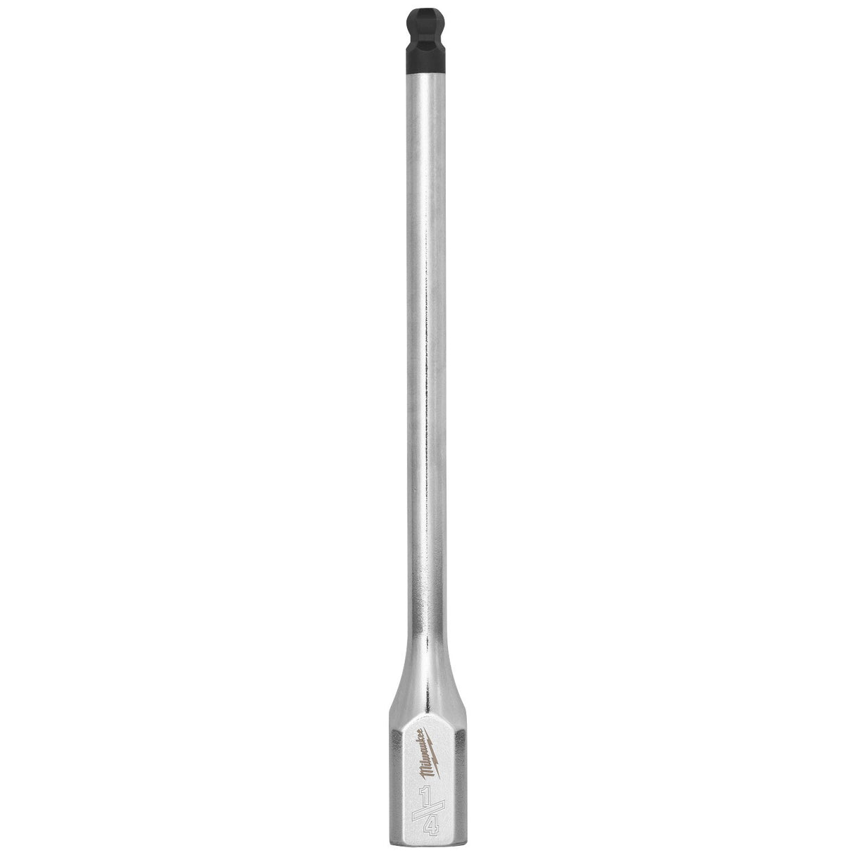Milwaukee 45-34-1094 3/8" Drive 1/4" Long Ball End Hex Bit Socket with Anti-Roll Wrench-Ready Design