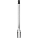 Milwaukee 45-34-1096 3/8 in. Drive 3/8 in. Long Ball End Hex Bit Socket with FOUR FLAT Sides, 6 in. Reach