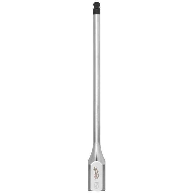 Milwaukee 45-34-1098 3/8 Inch Drive 5mm Long Ball End Hex Bit Socket with Anti-Roll Wrench-Ready (1 Piece)