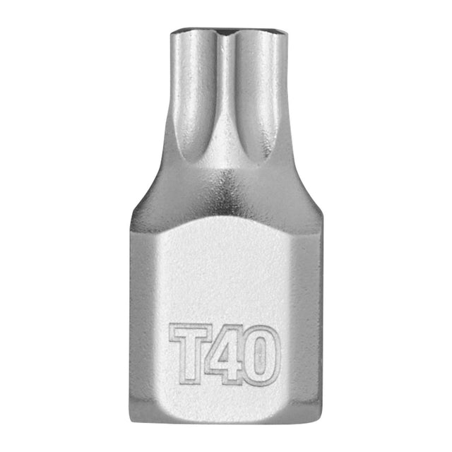 Milwaukee 45-34-1111 1/4 Drive T40 Low-Profile TORX Bit Socket with FOUR FLAT sides (1 Each)