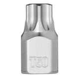 Milwaukee 45-34-1114 1/4" Drive T50 Low-Profile TORX Bit Socket, Anti-Roll Wrench-Ready